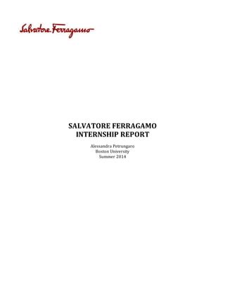 ferragamo internship|ferragamo careers.